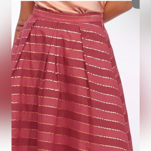 ANTHROPOLOGIE x Eva Franco NWT Striped Ball Gown Skirt - Picture 3 of 13